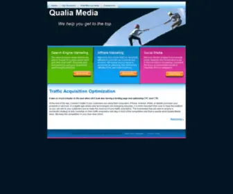 Qualiamedia.com(Qualia Media) Screenshot