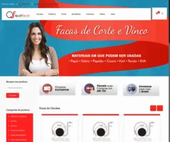 Qualifacas.com.br(Facas de Corte e Vinco) Screenshot