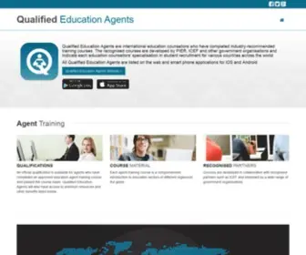 Qualified-Education-Agents.com(Qualified Education Agents) Screenshot