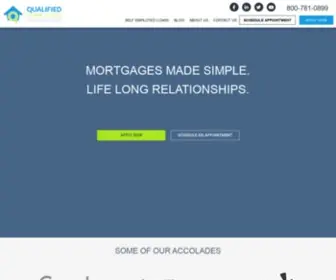 Qualifiedhomeloans.com(Mortgages Made Simple) Screenshot