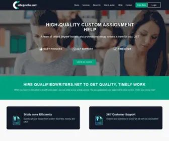 Qualifiedwriters.net(Custom Assignment Help) Screenshot