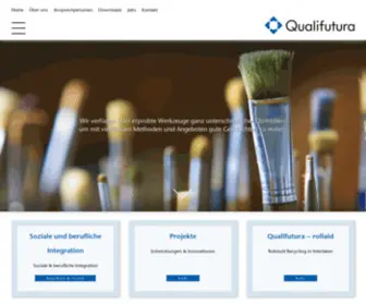 Qualifutura.ch(Soziale und berufliche Integration) Screenshot