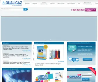 Qualigaz.com(Qualigaz, la référence gaz) Screenshot