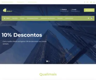 Qualimais.pt(Qualimais Empresa especialista em Qualidade) Screenshot