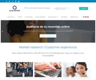 Qualimetrie.es(Construir, medir, animar la satisfacciÃ³n cliente) Screenshot