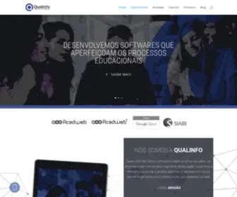 Qualinfo.com.br(Gestão Acadêmica Eficiente) Screenshot