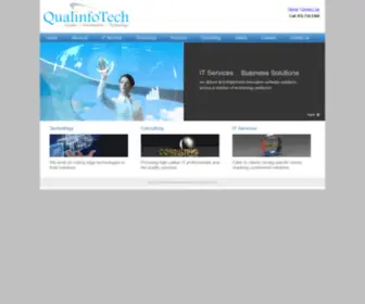 Qualinfotech.com(QualInfoTech Solutions Inc) Screenshot