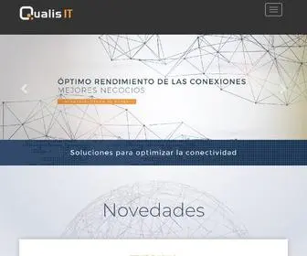 Qualisit.com.ar(Soluciones para optimizar la conectividad) Screenshot