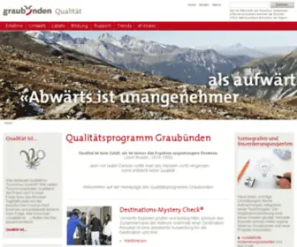 Qualitaet-GR.ch(Graubünden) Screenshot