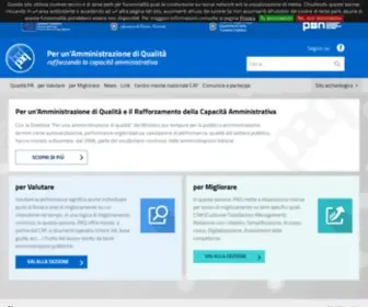 Qualitapa.gov.it(Qualita PA) Screenshot