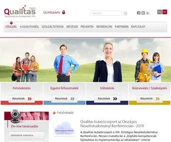 Qualitas.hu(Qualitas) Screenshot