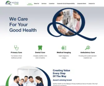 Qualitashealthgroup.com(Providing Quality Healthcare Services) Screenshot