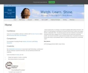 Qualitativemind.com(Home) Screenshot
