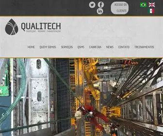 Qualitechirm.com(Qualitech IRM) Screenshot