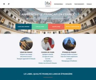 Qualitefle.fr(Apprendre le français en France) Screenshot