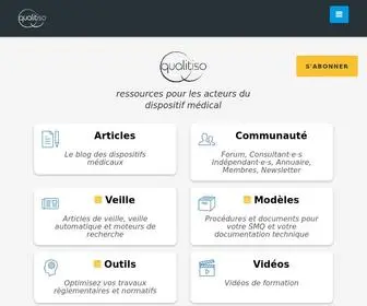 Qualitiso.com(Qualitiso) Screenshot