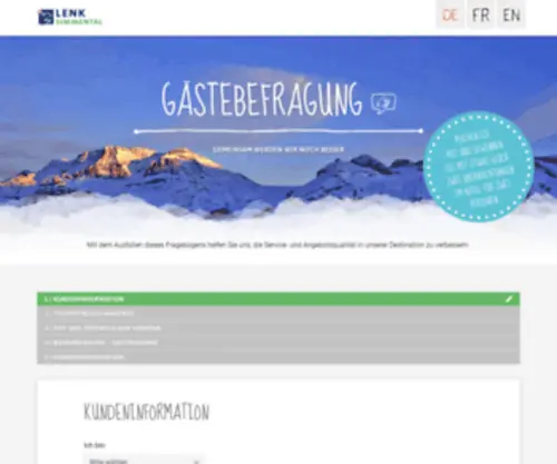 Quality-Check.ch(Lenk-Simmental Tourismus) Screenshot