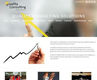 Quality-Consulting.org(QUALITY CONSULTING SOLUTIONS) Screenshot