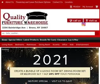 Quality-Furniturewarehouse.com(Elcome to Quality Furniture Warehouse) Screenshot