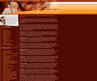 Quality-Singles.com(Online Singles Dating Site) Screenshot