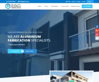 Qualityaluminiumfabrication.com.au(Quality Aluminium Fabrication) Screenshot