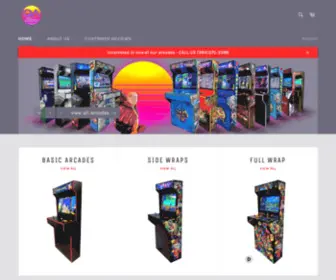 Qualityarcades.com(Quality arcades) Screenshot