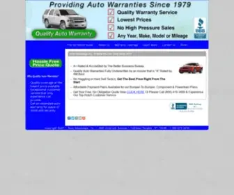 Qualityautowarranty.com(The Aftermarket and Extended Auto Warranty Specialists) Screenshot