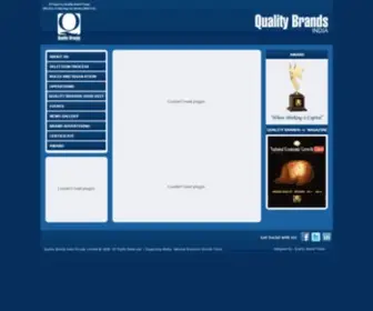 Qualitybrandsindia.org(Quality Brands India) Screenshot