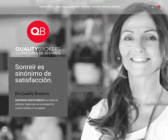 Qualitybrokers.es(Quality Brokers) Screenshot