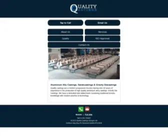 Qualitycastings.co.uk(Aluminium Alloy Sands) Screenshot