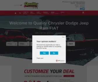 Qualitychryslerofgreenwood.com(Qualitychryslerofgreenwood) Screenshot