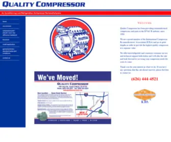 Qualitycompressor.com(Qualitycompressor) Screenshot