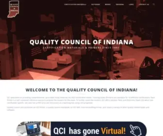 Qualitycouncil1.com(Quality Council of Indiana) Screenshot