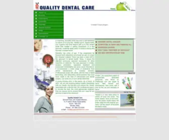 Qualitydentalclinic.com(Dental Clinic Kerala) Screenshot