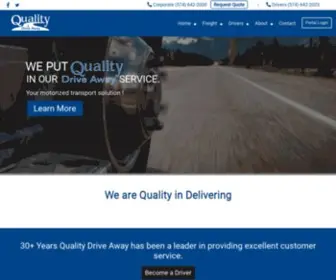 Qualitydriveaway.com(Quality) Screenshot