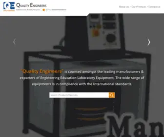 Qualityengineers.co.in(Quality Engineers) Screenshot