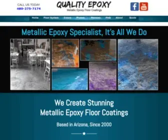 Qualityepoxy.com(Quality Epoxy) Screenshot