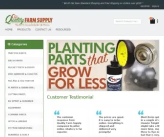 Qualityfarmsupply.com(Tractor Parts & Ag Implement Parts) Screenshot