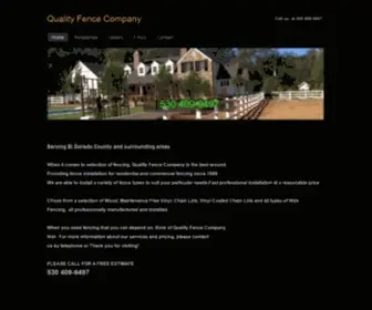 Qualityfence-CO.com(Quality Fence Company) Screenshot