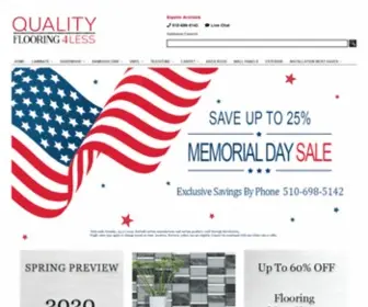 Qualityflooring4Less.com(Luxury Vinyl) Screenshot