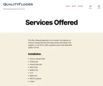 Qualityfloors.com(Qualityfloors) Screenshot