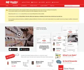 Qualityfoods.com(Quality Foods) Screenshot