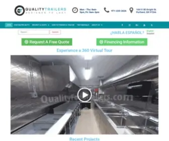 Qualityfoodtrailers.com(Quality Food Trailers) Screenshot