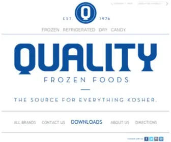 Qualityfrozenfoods.com(Quality Frozen Foods Inc) Screenshot