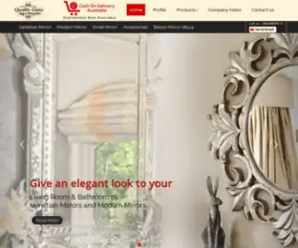 Qualityglass.in(We are engaged in offering Venetian Mirror) Screenshot