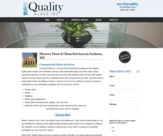 Qualityglassms.com(Qualityglassms) Screenshot