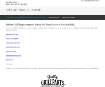 Qualitygrillparts.com(Lets Get Your Grill Fixed) Screenshot