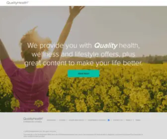 Qualityhealth.com(Health Information) Screenshot