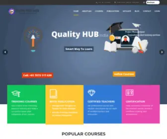 Qualityhubindia.com(Quality HUB India) Screenshot