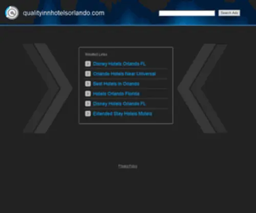 Qualityinnhotelsorlando.com(Quality Inn Maingate Four Corners) Screenshot
